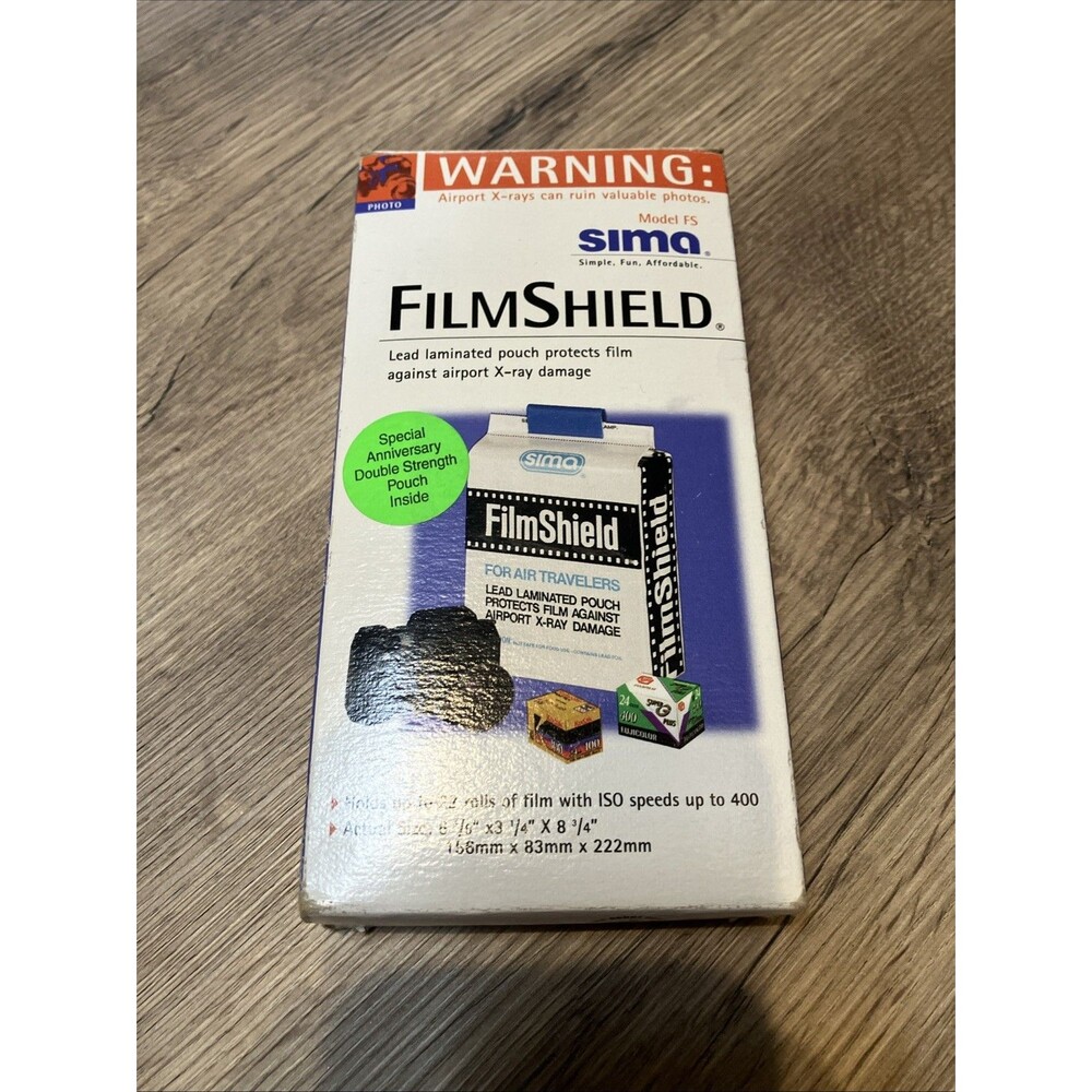 Sima Film Shield Lead Photo Film Bag X-Ray Protection Model FS 1998